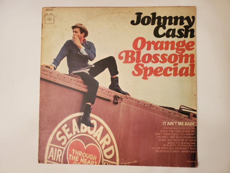 Johnny Cash Orange Blossom Special vinyl record